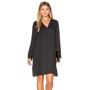 Vince Black Long Sleeve Dress